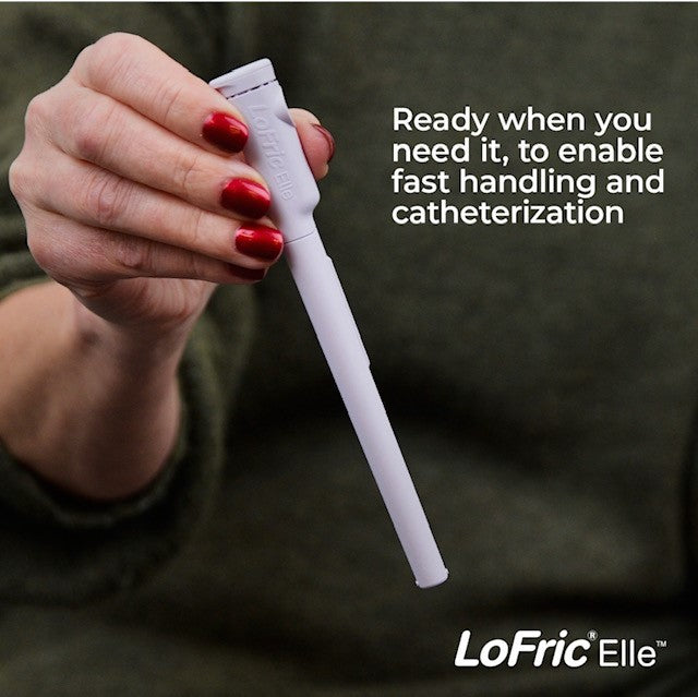 LoFric® Elle™ Female Intermittent Catheter Box of 30 - Nelaton