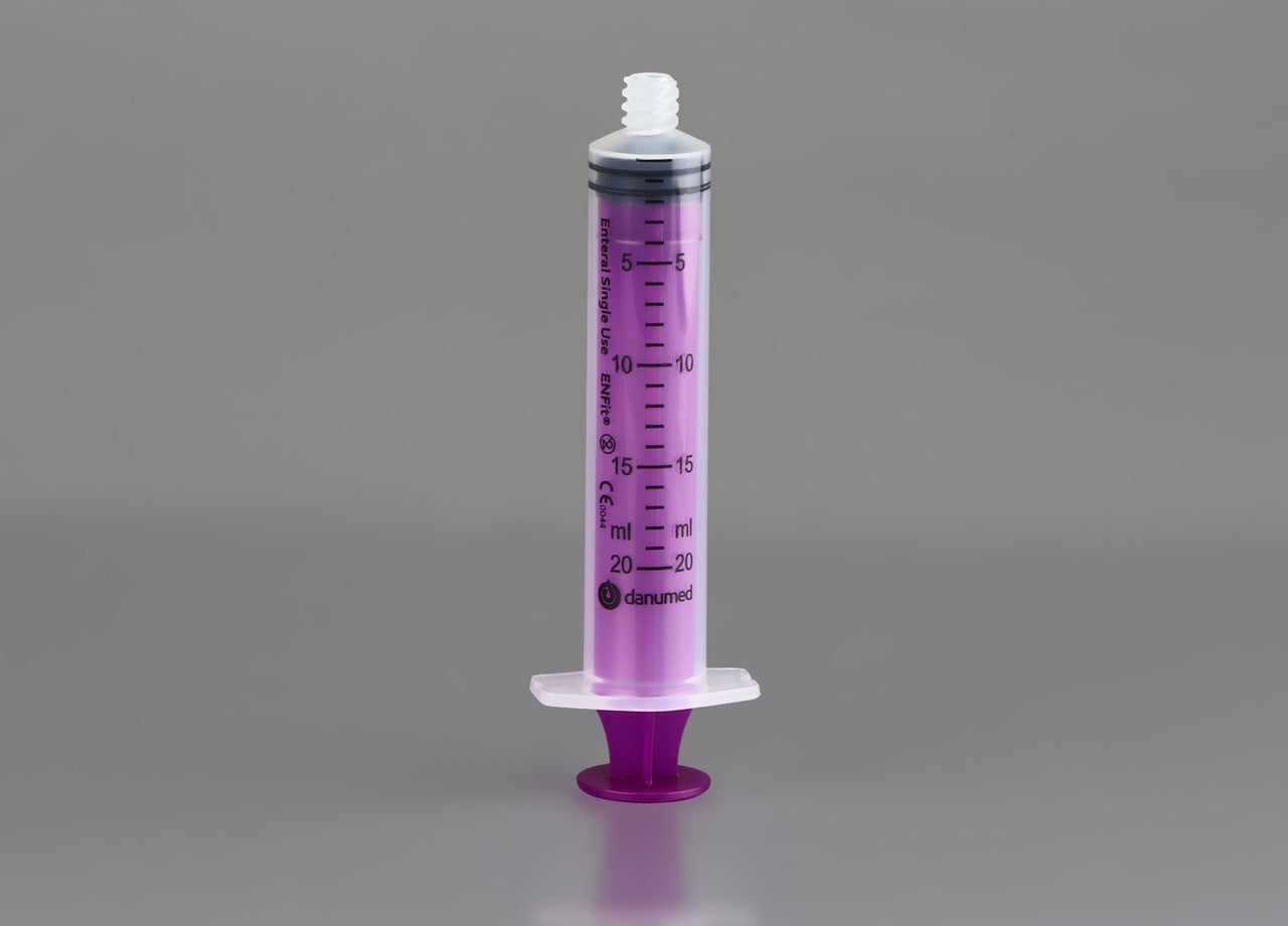 danumed® Enteral Syringes, Single-Use - Box of 100