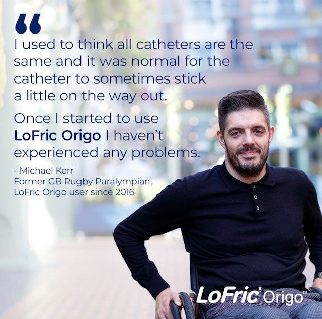 LoFric® Origo™ Male Intermittent Catheter Box of 30 - Neleton