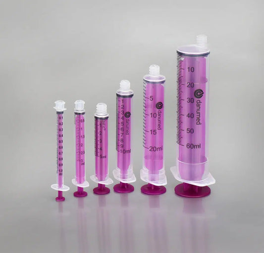 danumed® Enteral Syringes, Single-Use - Box of 100